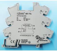 1PC WAGO Relay 857-714 Socket 24VDC Solid State Relay Module Out 240VAC 1A
