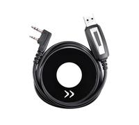 1pc Walkie Talkie 50km USB Programming Cable For 2 Way Radio UV-5R BF-888s UV5R K Port Driver With CD Software