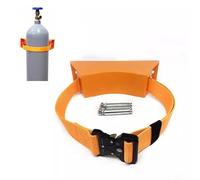 1pc Wall Mounted Oxygen Cylinder Bracket with Adjustable Straps for Safe Storage and Transport(Orange,3 Meters)