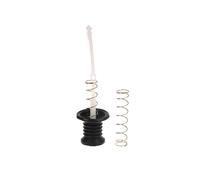 1Pc Washing Machine Rubber Drain Valve Core Sealing Ring Water Blocking Water Sealing Cup Water Blocking Lever Spring With Cap(A)