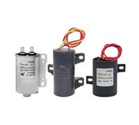 1PC washing machine starting capacitor CBB60 CBB65 8UF 10UF 11UF 12UF 13UF 14UF 15UF 16UF 18UF 450V(CBB60 14UF 3 hole)