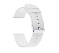 1pc Watch Wrist Band 18mm Strap Topsic Release For Galaxy Watchband 20/22mm Accessories(White,22mmSV)