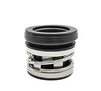 1PC Water Pump Mechanical Shaft Seal 8-35mm Single Coil Spring for Self-Priming Pump Nitrile Rubber(NBR) Seal 1.2MPa Model 210(14mm)