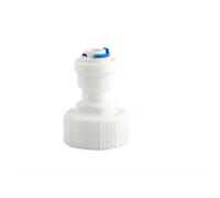 1PC Water Purifier Pipe Fitting Quick Female 25mm Thread 3/4' to 1/4' 6.5mm PE Pipe Quick Joint Variable Diameter HZZGMANCAJ