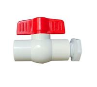 1Pc Water Tank Valve Drain Switch Hose Connector Flow Regulation G1/2 Inch DN15 Thread Plastic Garden Irrigation Poultry Farming(4mm Valve 1pc)