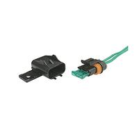 1PC Waterproof Car Modified Blade Fuse Holder with/Without 14CM Wire, with 1PC Standard Fuse Protected circuits (Color : Socket With Wire)