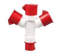 1pc Waterproof Industrial Plug and Socket 4-Core 16A 380V Three-Phase Four-Wire Multi-Function Four-Pole Connector