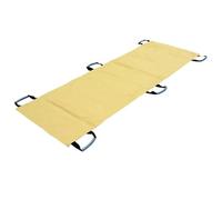1pc Waterproof Soft Stretcher Rescue Patient Transfer Carry Sheet with Handle for Hospital Sports Venues Ambulance(Yellow)
