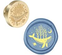 1pc Wax Seal Stamps Adorable Bunny Squirrel Hedgehog with Grass Butterfly Bee Vivid Animals 25mm Removable Head DIY Card Crafts-9
