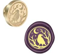 1pc Wax Seal Stamps Adorable Bunny Squirrel Hedgehog with Grass Butterfly Bee Vivid Animals 25mm Removable Head DIY Card Crafts-32
