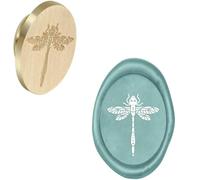 1pc Wax Seal Stamps Adorable Bunny Squirrel Hedgehog with Grass Butterfly Bee Vivid Animals 25mm Removable Head DIY Card Crafts-15