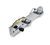 1PC Way Wired Loaded Prewired Control Plate Harness Converter Knobs For TL Guitar Parts Guitar Accessories(Slivery)