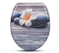 1PC WC Toilet Seats Cover Slow-Close Universal Lid Thicken Replacement U Type PP Board for Bathroom Parts for Modern Bathroom