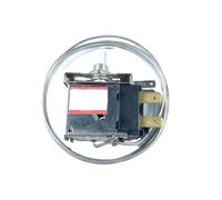 1PC WDF18 3 Pins Terminals Refrigerator Thermostat Switch AC 250V 5(4) A 50/60Hz E Frigerator Thermostat Switch Replacement Parts