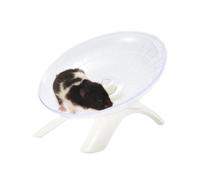 1Pc Wear Resistant Silent Hamster Wheel Non Slip Hamster Flying Saucer Quiet Stable Pets Exercise Running Wheel for Hamsters Gerbils Mice