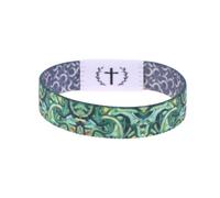 1PC Wearable Bible Verses Wristbands With NFC Elastic Bible Bracelet Waterproof Smart Sensor Religious Bracelets Jewelry Gifts for Women Men