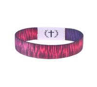1PC Wearable Bible Verses Wristbands With NFC Elastic Bible Bracelet Waterproof Smart Sensor Religious Bracelets Jewelry Gifts for Women Men