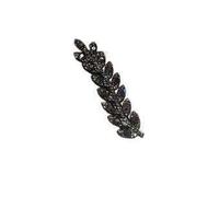 1Pc Wheat Ear Hair Clip Side-Swept Bangs Duckbill Clip Side-Swept Clip Flyaway Hair Tamer Back-Of-Head Hairpin,Black