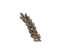 1Pc Wheat Ear Hair Clip Side-Swept Bangs Duckbill Clip Side-Swept Clip Flyaway Hair Tamer Back-Of-Head Hairpin,Gold