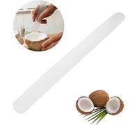 1Pc White Coconut Meat Scraper,Coconut Opener,Soft and Flexible Coconut Egg Tools Kitchen Utensils and Gadgets for Coconut Lovers Melon Ballers