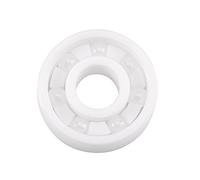 1pc White Color ZrO2 Ceramic Miniature Mechanical Transmission 608 Bearing for Fingertip Toy 8227mm