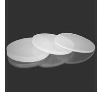 1PC White Insulated Solid Silicone Gasket - High-Temperature Resistant Circular Elastic Rubber Seal (Diameter 80-100mm)(95mm*2mm)