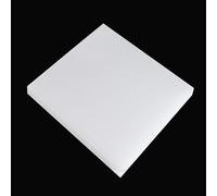 1Pc White Nylon Sheet 200x250mm, 2-30mm Thick Rigid Panel for Mechanical Components, DIY Craft & Model Building(10mm)