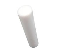 1pc White Plastic Nylon Rod, Round Bar High Hardness Length 100mm/250mm/500mm for Handmade Model Making(500 * 3MM)