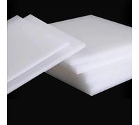 1pc White Polypropylene Sheet - 400mm x 300mm - Durable Plastic Board for DIY, Engineering, and Industrial Use(300x400x3mm)