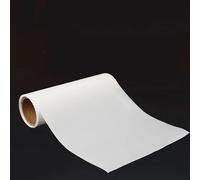 1PC White PTFE Film Sheet - 300x500MM - High Temperature Resistant, Acid & Alkali Resistant, Customizable(0.1mm)