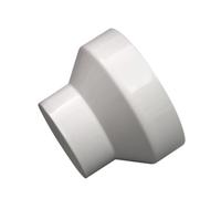 1pc White PVC Reducing Straight Connector Diameter 75 100 110 125 150 160 180 200mm Drain Pipe Adapter Drainage Fittings(150x100mm)