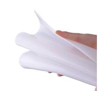 1pc White Silicone Rubber Sheet Mat - Versatile Thickness 0.5mm to 30mm for Various Applications(100mm x 100mm x 30mm)