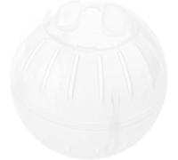 1Pc White-Transparent Plastic Silent Hamster Ball, Exercise Ball for Small Animals, Spinner Hamster Running for Sugar Gliders Small Mice Gerbils Hamsters (Diameter 10 cm