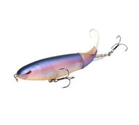 1pc Whopper Popper 9cm/11cm/13cm Topwater Fishing Lure Artificial Bait Hard Plopper Soft Rotating Tail Fishing Tackle Geer(Color G,13cm 38g)