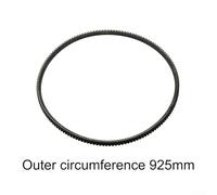 1PC Wide Angle V-Belt for Lathe Motor, 7M900/7M925/7M950/7M975 Power Transmission Belt, Polyurethane Drive Belt with High Tensile Strength(7M925)