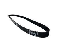 1Pc Width 6mm T2.5 Rubber Timing Belt Pitch Length 450mm Closed Loop Synchronous Belts Trapezoidal Tooth(5PCS_6MM)