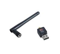 1PC WiFi USB Mini Carte sans Fil de Longue Portée USB Antenne WiFi Récepteur sans Fil Il Prend en Charge AC 802,11 pour PC de Bureau/Ordinateur Portable Windows XP Fashion