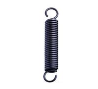 1pc Wire Diameter 1.2mm Length 20-60mm OD 8/9/10/12mm Expansion Stretching Spring Tensile Spring Steel Coil Extension Open Tension Spring(45mm,12mm-1.2mm)