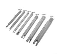 1pc Wire Screw Remover and Broken Tap Extractor Guide Tool Designed for M3 Taps with 3 Claw for Precise Removal (M10)