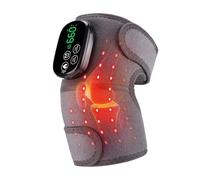 1PC Wireless Electric Heating Knee Pad Shoulder Protect Compress Elbow Joint Thermal Brace Massage for Most Size(Heat)