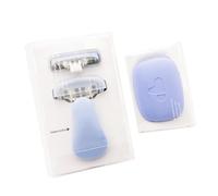 1pc Women's Manual Featuring Anti Slip Grips Compacts Size Ideal Travel Companion Efficient Stainless Steel Portable Women's Manual Hair Removal