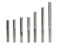 1pc Wood Milling Cutter 3.175/4/6/8mm Shank 2 Flute Straight End Mill Carbide CNC Router Bit Machine Tool(8x52x8x80)