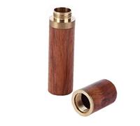 1pc Wood Needle Case, Portable Mini Sewing Needles Storage Box Tooth Pick Jar for Fine Needles Storing