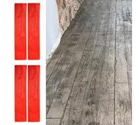 1pc Wood Pattern Concrete Stamp Molds, Diy Floor Cement Concrete Stamps Mats, Path Paving Texture Printing forms for Yard (4 Pcs)