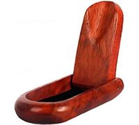 1pc Wooden Smoking Pipe Stand, Standing Wooden Tobacco Pipe Holder, Foldable Tobaccos Pipe Display Stand, Fit Most Pipes