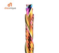 1PC woodwork milling cutter UP & DOWN Cut 2 Flutes Spiral Carbide Milling Tool Router Compression Wood End Mill Cutter Bits