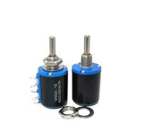 1PC WXD3-12-1W 100 220 470 1K 2K2 3K3 4K7 10K 22K 33K 47K Ohm 100R 220R 470R 2.2K 3.3K 4.7K WXD3-12 1W Wirewound Potentiometer(220 Ohm)