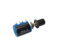1PC WXD3-12-1W 100 220 470 1K 2K2 3K3 4K7 10K 22K 33K 47K Ohm 100R 220R 470R 2.2K 3.3K 4.7K WXD3-12 1W Potentiometer + 1 knob(33K Ohm)