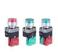 1PC XB2-BW3361C BW33B1C BW33M1C Green Illuminated Button Switch 24V 220V(50R,380V)