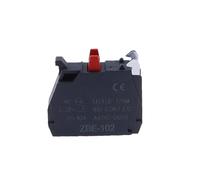 1PC XB4 Metal Thickened Button Switch Instantaneous Self Reset Emergency Stop Plane 22mm Rotary Switch XB4-BA42 BA31 BA55 XB2(1PCS NC Base)